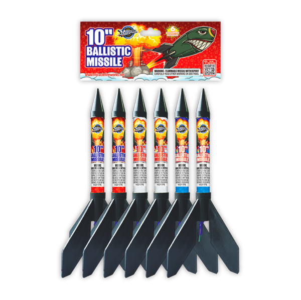10" Ballistic Missile